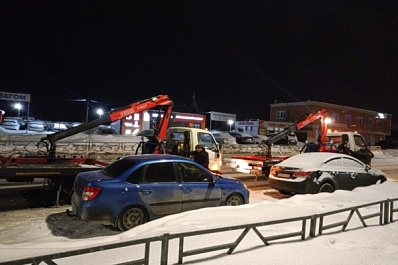 В Самаре на штрафстоянку попали 14 машин, которые мешали уборке снега