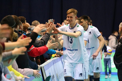 Волейболисты "Новы" разгромили "Югру-Самотлор" в домашнем матче