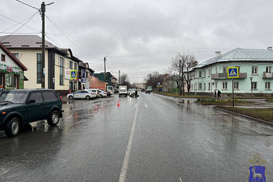 LADA Niva сбила женщину с ребенком на пешеходном переходе в Сызрани