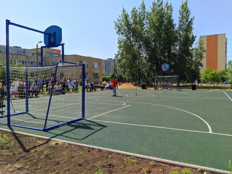 В Самарской области продолжают строить новые площадки для детского спорта и физкультуры