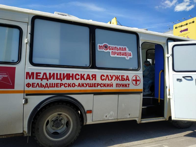 В апреле мобильные ФАПы Кинельской больницы совершили более 70 выездов 