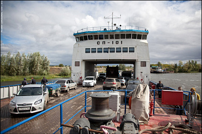 Сызранская паромная переправа не будет работать несколько дней 