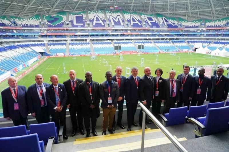 Вячеслав Федорищев в Самаре на форуме "Россия – спортивная держава" встретился с главами иностранных делегаций