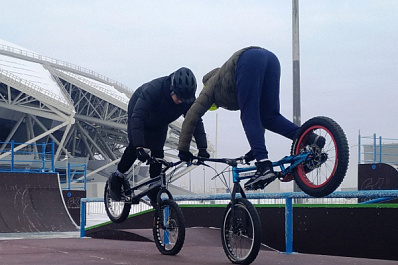 Рядом с "Самара Ареной" появился парк экстремальных видов спорта