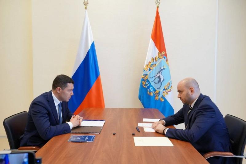 Антон Алиханов и Вячеслав Федорищев обсудили вопросы поддержки промышленности Самарской области