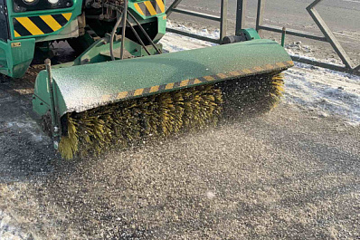 В Самаре расчистили улицу Народную, отремонтированную в рамках нацпроекта