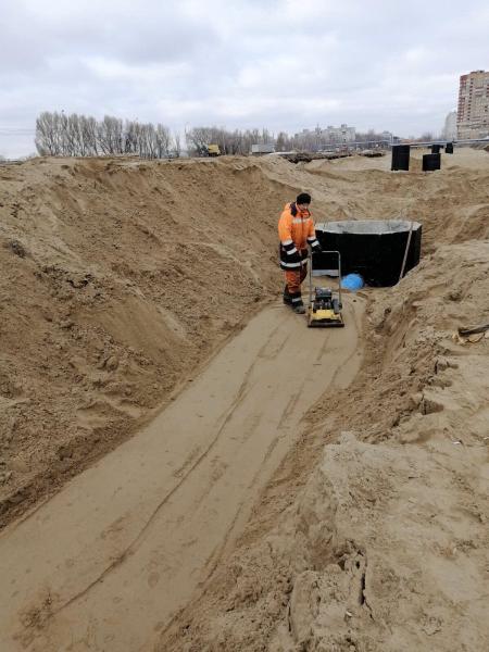 В Самаре у Фрунзенского моста начали строить новую транспортную развязку