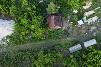 В Самаре сняли с высоты стройку возле парка 60-летия Советской власти на ул. Алма-Атинской