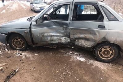 В Нефтегорске водитель после аварии сам обратился в больницу