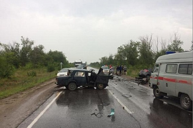 В Самарской области в крупной аварии погиб ее виновник