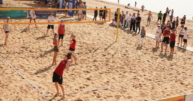 Первый Всероссийский фестиваль детского дворового волейбола стартовал в Самаре