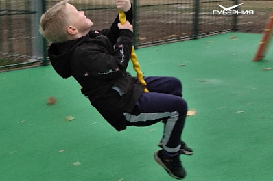 У “Самара Арены” открылся инклюзивный игровой парк