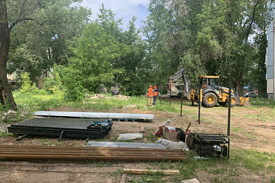 Вместо незаконных гаражей: в Самаре началось строительство детского сада в Промышленном районе