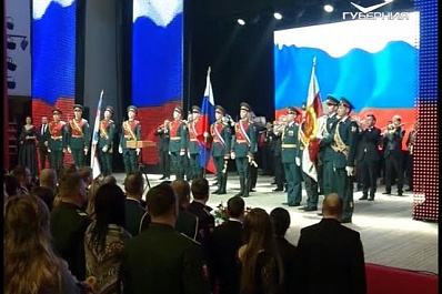 Михаил Бабич принял участие в праздничном концерте, посвящённом Дню защитника Отечества