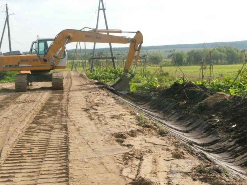 Ремонт дороги в Большечерниговском районе планируют завершить в октябре