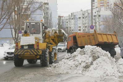 С начала зимнего сезона с ул. Шверника в Самаре утилизировали более 100 тонн снега