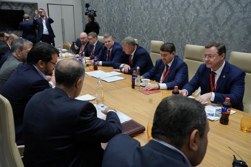 Дмитрий Азаров обсудил проект портово-логистического хаба на встрече с помощником Президента РФ Игорем Левитиным и делегацией Ирана