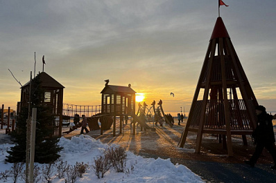 Новая набережная стала новогодним подарком для жителей Тольятти