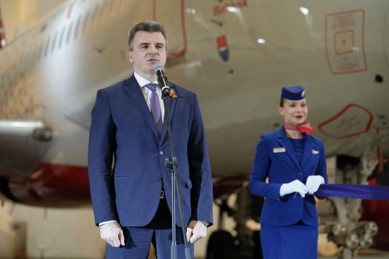 В Самаре в аэропорту Курумоч запустили линейную станцию технического обслуживания самолетов SSJ-100