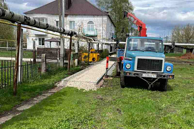 Дворы в селе Кротовка ремонтируют под контролем общественников 