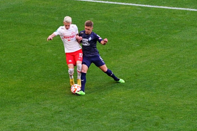 Матч "Спартак" - "Крылья Советов" 9 декабря покажет федеральный телеканал 