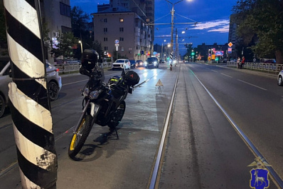 В Самаре мотоциклист попал в ДТП в день своего рождения и оказался в больнице