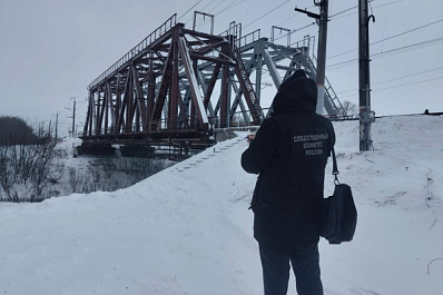 В Самарской области выясняют подробности гибели охранника моста под поездом