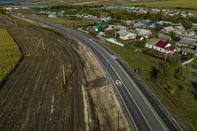 В Самарской области отремонтировали 15 километров дороги Похвистнево – Сосновка