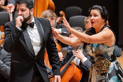 Звёздный дуэт: в Самаре выступили мировые знаменитости Анна Нетребко и Юсиф Эйвазов