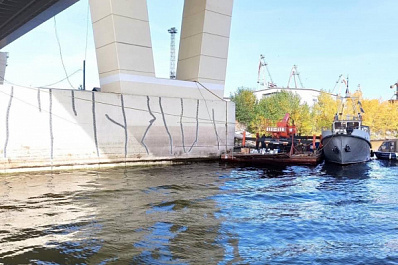 Минтранс: усадочные трещины на опоре Самарского моста не являются критическими