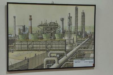 В губернской думе открылась выставка “Химия в красках”