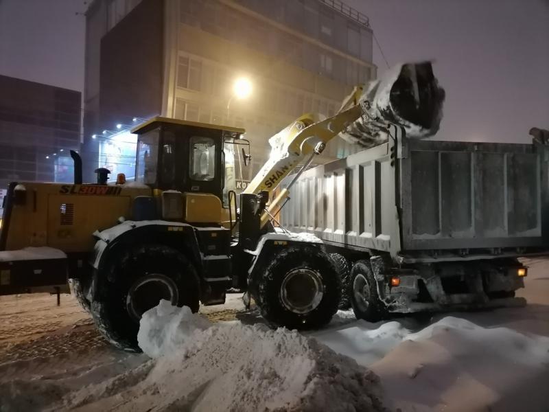 В Самаре вывезут снег с 19 дорожных участков в ночь с 28 на 29 марта