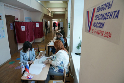 В Самарской области явка избирателей в первый день голосования составила 36,74 %
