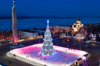 Названа дата закрытия катка на площади Славы в Самаре