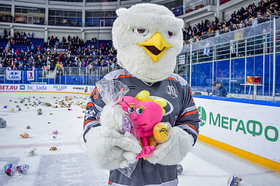 Благотворительный "мишкопад" снова пройдет в Тольятти на "Лада-Арене"