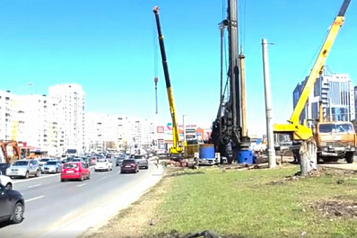 Строительство развязки на пересечении Ново-Садовой и Советской Армии завершат к концу 2023 года