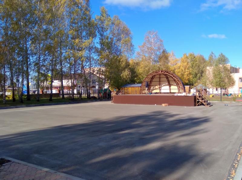 В Клявлинском районе появилась современная детская игровая площадка 