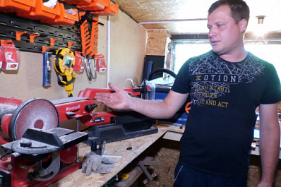 Меры господдержки помогли жителю Красноярского района развить производство изделий из дерева