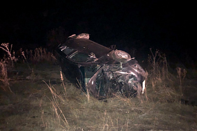 В Самарской области 16-летний водитель без прав съехал в кювет