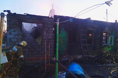 В Самаре при пожаре погибли два человека