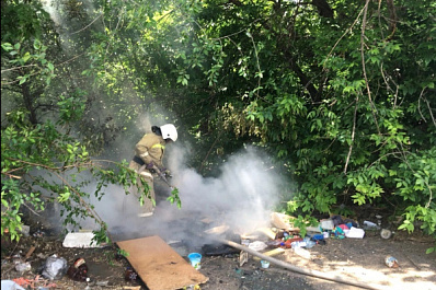 Три пожара за два дня произошли в районе села Утевка Самарской области