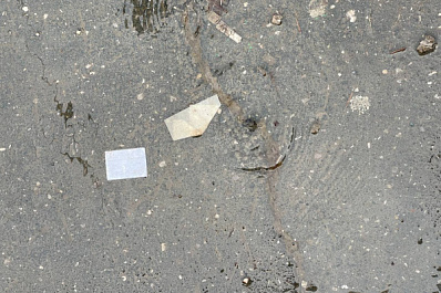 Самарцы обнаружили еще одну утечку воды на ул. Ново-Садовой