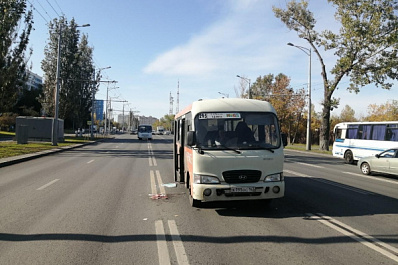 В Самаре в ДТП пассажирка маршрутки получила ушиб головы