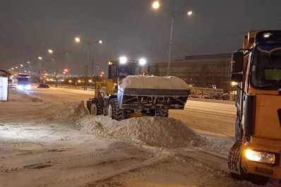 Дорожные службы мобилизованы: в Самарской области ожидается усиление снегопада в ночь на 14 января