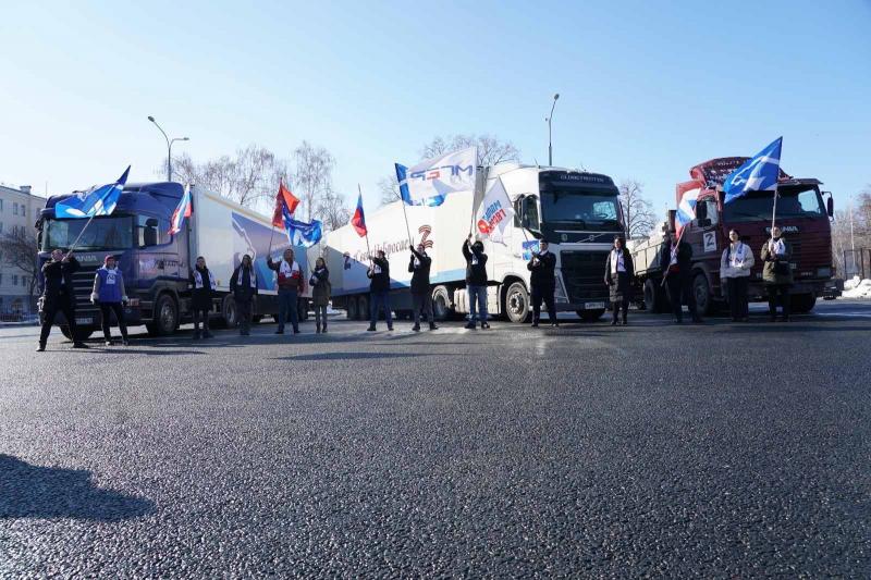 Из Самары 100 тонн гуманитарного груза отправлены в помощь жителям Донбасса 