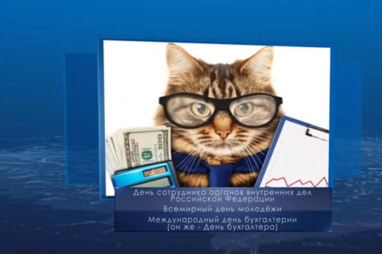 Международный день бухгалтера. Календарь губернии от 10 ноября