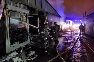 Прокуратура Самарской области начала проверку на Птичьем рынке из-за крупного пожара