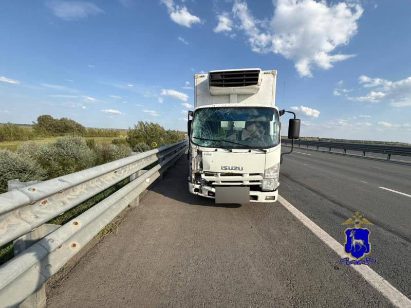 В Самарской области грузовик насмерть сбил двух мотоциклистов