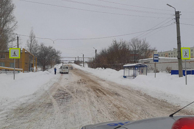 В Октябрьске водитель автобуса сбил школьника