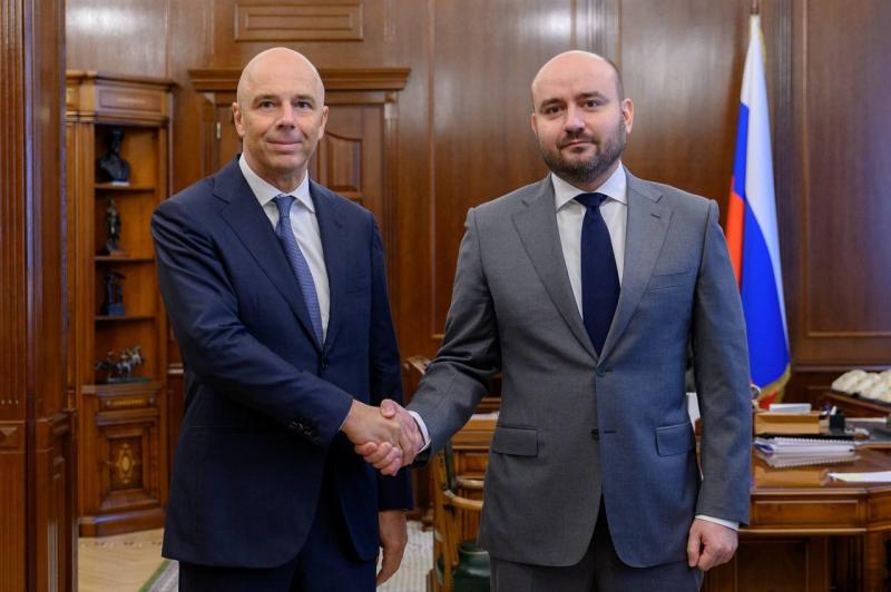 Губернатор Вячеслав Федорищев провел рабочее совещание с министром финансов РФ Антоном Силуановым